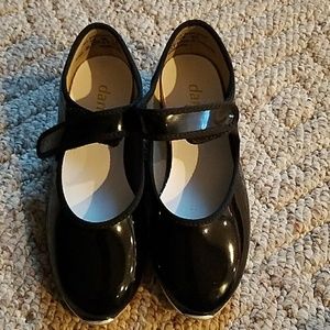 Toddler girls tap shoes, size 10